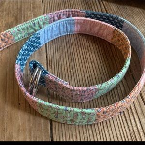 Vineyard vines patchwork belt